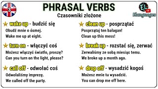 Phrasal Verbs Angielski - Czasowniki frazowe część 3