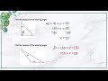 Finding Missing Angles in Triangles