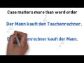 Direct Objects and the Accusative Case in German