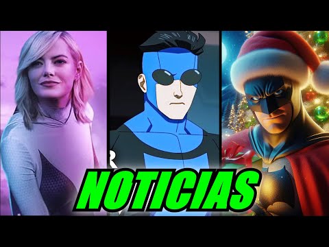 trailer de invencible/ Gwen Stacy en el ucm/ dc comics navideño? - alejozaaap