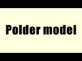 Polder Model: Concepts and Critiques