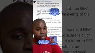FIFA could face a HUGE legal battle vs Belgium over their World Cup Balogun corrupt decision