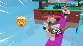 This Doubles Game Was CRAZY (Roblox Bedwars) 🤯