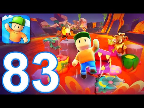 Stumble Guys - Gameplay Walkthrough Part 83 - Lava Land Legendary (iOS, Android)