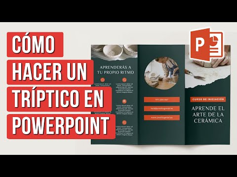 Como Hacer un Triptico en Power Point (PASO A PASO)