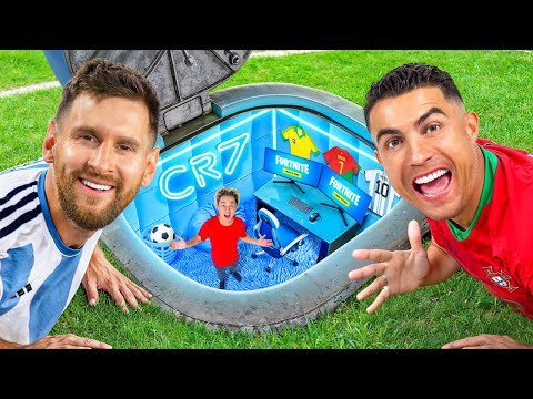 Extreme Camouflage Hide And Seek VS Ronaldo