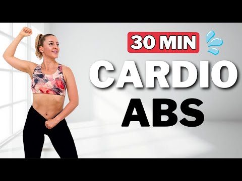 🔥30 Min STANDING CARDIO ABS Workout🔥Lose Belly Fat & Get Abs🔥No Jumping🔥No Repeat🔥