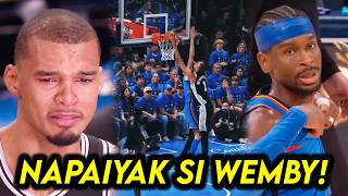 NAPAHAGULGOL sa Iyak si Wemby, di makapaniwala sa nangyari! Natulala si SGA at Chet sa Game 7!