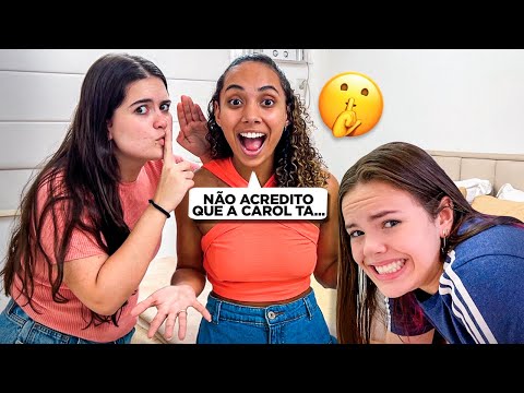 A CAROL CONTOU TUDO NESSE VÍDEO!