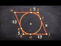 Tangent Lines and Perimeter Concepts