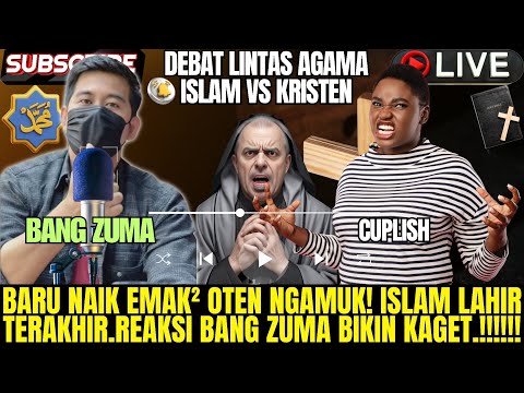 Baru Saja Naik Emak² Oten Ngamoek.! Islam Di Katakan Lahir Belakangan.Reaksi Bang Zuma Bikin Kaget.!