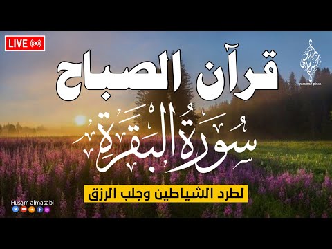 قرآن الصباح ☀️ قرآن كريم بصوت جميل🎧سورة البقرة طاردة الشياطين لحفظ وتحصين المنزل🎧القارئ حسام المعصبي