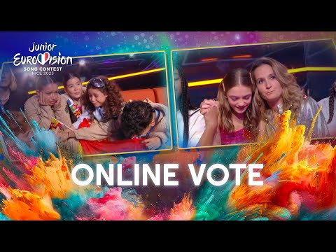 Results from the Online Vote and thrilling climax | Junior Eurovision 2023 | #JESC2023