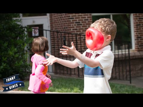 Funny Baby Fails: Balloon Popping Surprises! 🎈🤣 Funny Vines