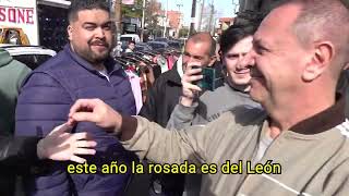 CAMINATA SORPRESA DE MILEI EN SOLANO PBA
