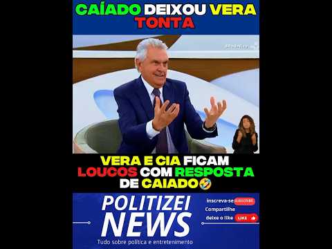 🔥 VERA MAGALHÃES E CIA FICAM LOUCOS COM RESPOSTA DO CAIADO!