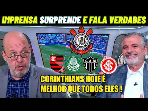 QUEM É FLAMENGO E PALMEIRAS PERTO DO NOVO CORINTHIANS !