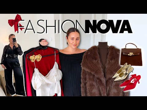 FASHIONNOVA HOLIDAY HAUL - Holiday Party & Christmas Outfit Ideas!  *BLACK FRIDAY DEALS*