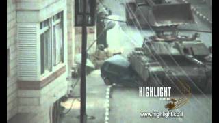 M2_037 - Stock footage Israel: Footage of the Israeli Palestinian conflict in the 2nd Intifada