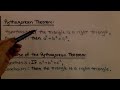 Understanding Right Triangles and Pythagorean Theorem