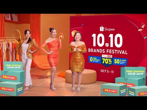 Shopee 10.10 Brands Festival na ngayong October 5-11!