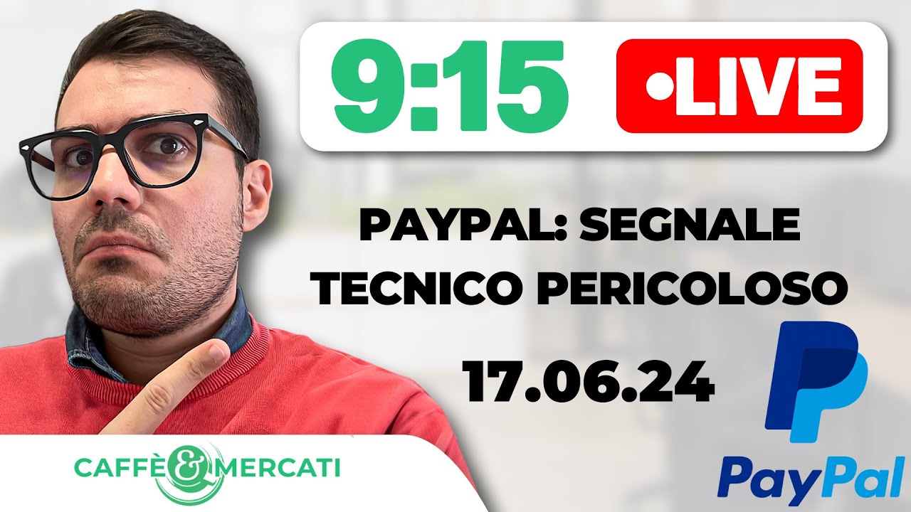 Azioni Paypal: questo segnale tecnico non fa ben sperare