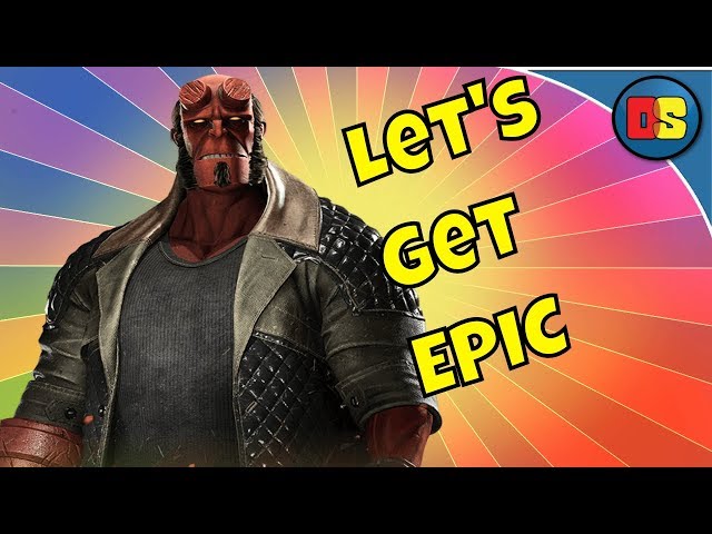 INJUSTICE 2: HELLBOY LIVE !!! PSN work out your DLC !!!.