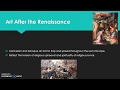 Art and Literature of the Baroque Era