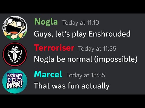 Terroriser, Nogla & Basically play Enshrouded!