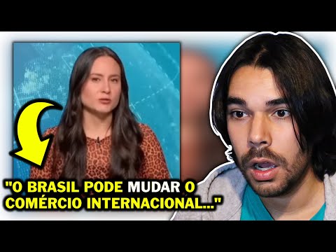 Mídia INTERNACIONAL mostra IMPORTÂNCIA do BRASIL para o mundo! | Português reage