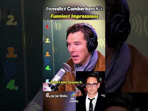 Benedict Cumberbatch's Funniest Impressions!! #ranking #benedictcumberbatch