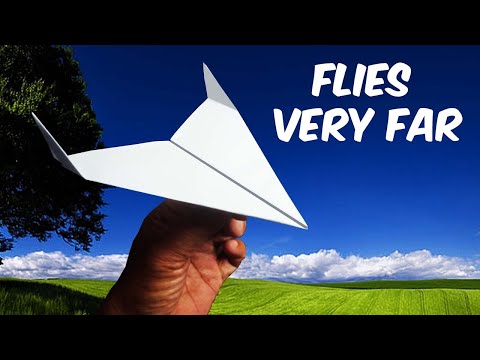 how to make a really good aeroplane - how to make a very fast paper airplane