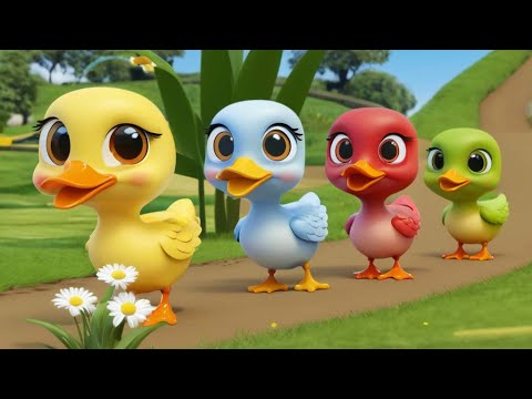 5 Little Ducks song | Newborn Baby Songs & Nursery Rhymes