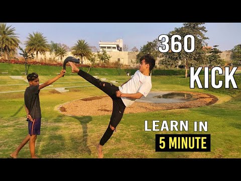 How to 360 kick  | Tatoriyal | Urdu