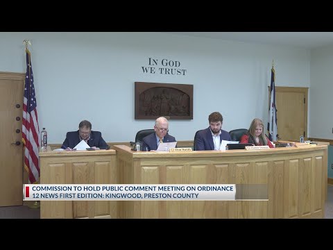 YouTube video thumbnail: Preston County Commission to Hold Public Comment Meetings for EMS Ordinance