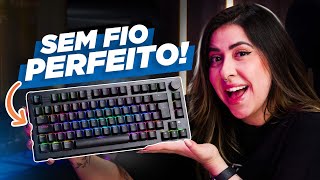 TECLADO SEM FIO PERFEITO! Novo Husky Nomadic ⌨️