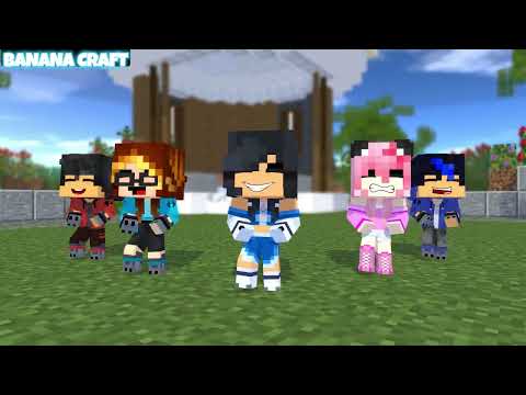 KC, APHMAU, ZANE, AARON | COUPLE DANCE | GOMY GOMY DANCE | CHICKEN WINGS MEME - Minecraft Animation