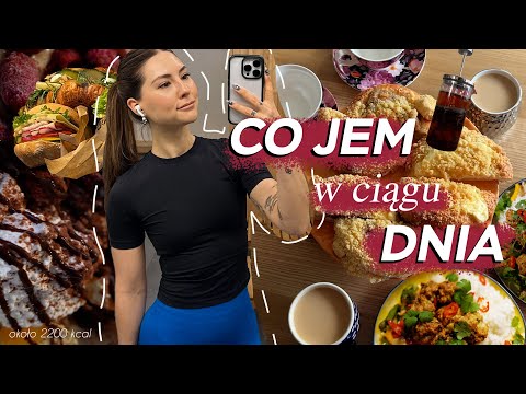 CAŁY DZIEŃ JEDZENIA 🍲🍰 owsianka, meatballsy i chicken stripsy / pyszne i proste / ok 2200kcal