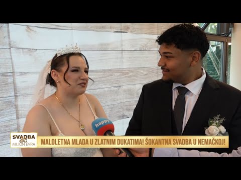 Maloletna mlada sa zlatnim dukatima i šokantna svadba u Nemačkoj!