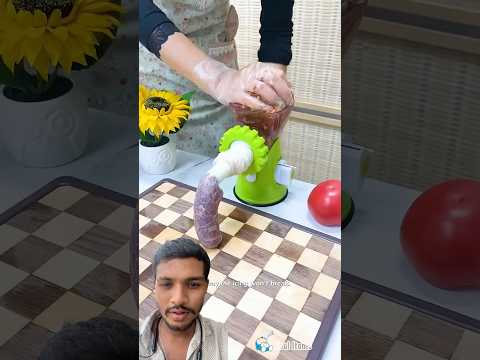 Mehak Gadgets make sausages 😍sausage machine to #shorts