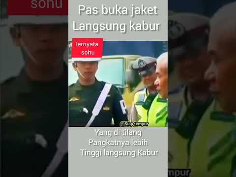 Wk..wk.. ternyata yang di tilang sohu😂😂