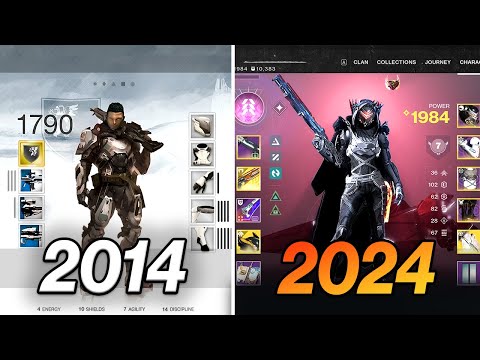 The ENTIRE Evolution of Destiny! (Creation to Final Shape)