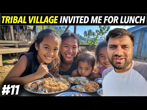 WHOLE VILLAGE INVITED ME LUNCH in TRIPURA, Jampui Hills