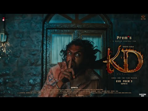 KD OFFICIAL TRAILER | Dhruva Sarja | Sanjay Dutt | Kd Movie Trailer | Kd Teaser 