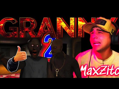 ESCAPÉ DE GRANNY EN HELICÓPTERO!??🚁 ||  Maxzito CORRE!