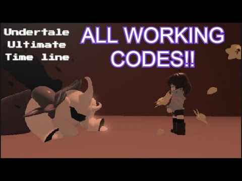 All Codes In Undertale Ultimate Timeline 07 2021 - roblox update timeline