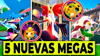 LOCURA! 5 NUEVAS MEGAEVOLUCIONES llegarán a POKÉMON LEYENDAS ZA! y DLC ANUNCIADO! - pachi66