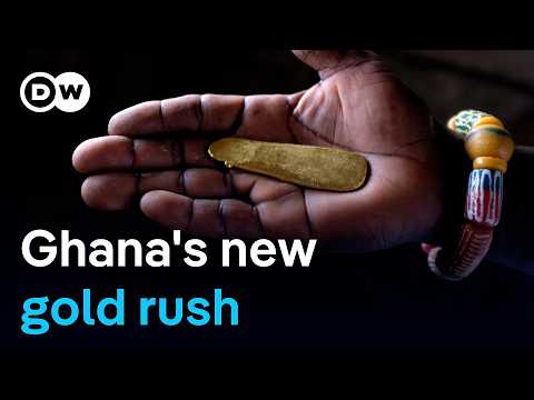 YouTube video thumbnail: Mining Boom Provides Ghanaian's With a Livelihood – Though at What Cost?