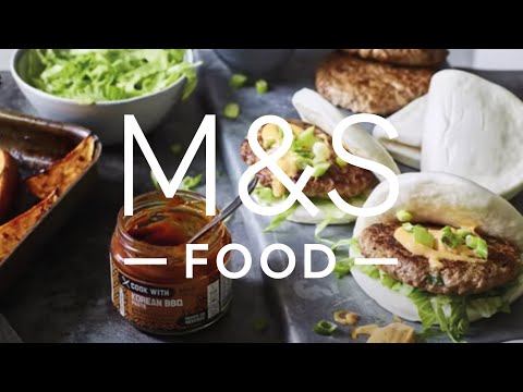 M&S Food | Cook With M&S...Spicy BBQ Pork Burgers