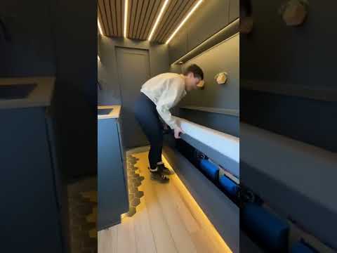 60 Second Van Tour! #shorts #vanbuild #vanlife